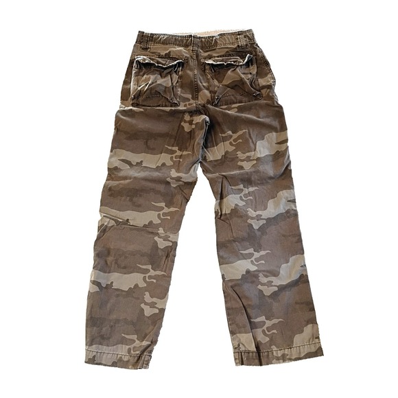 Vintage Y2K Mossimo Camo Cargo Wide Leg Skater Pants Size 16 - Picture 3 of 5